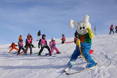Gruppenunterricht Ski Kinder 